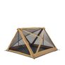 Quick Pitch Canvas Tent 360 panoramic view Sets Up In One Minute Image 3
