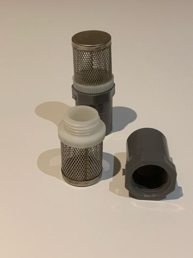 Stainless steel fishtank pre filter size 20mm