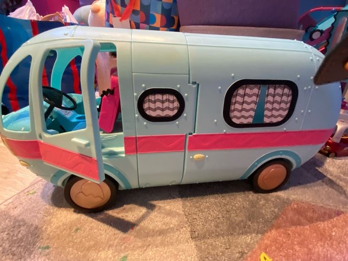 doll lol car camper van