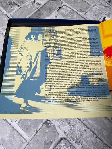 Pulp Fiction The Criterion Collection 4-Disc Laser Disc Set