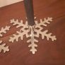 Metal snowflake candle sticks Image 2