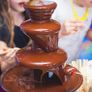 Large Size Stainless Steel Chocolate Fountain Fondue Set Electric 3-Tier Machine with Hot Melting Pot Base 500ml Capacity (FREE POSTAGE) Image 3