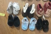 baby girl shoes gap, zara 6-12 months