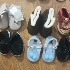 baby girl shoes gap, zara 6-12 months