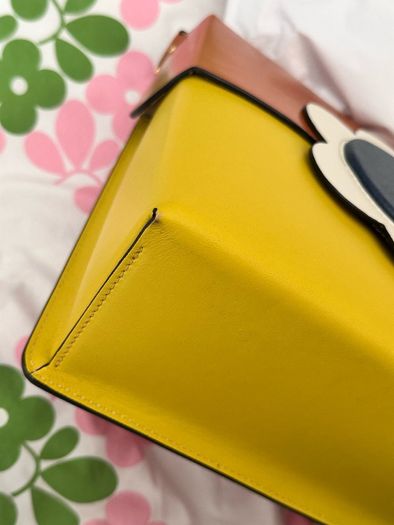 Orla Kiely Bag Giant Flower Fairfield Lemon