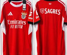Adidas Benfica Home Football Jersey 2025/26  Size S BNWT