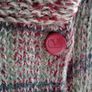 Authentic Valentino Miss V merino wool elegant mid length coat Image 5