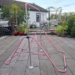 pink gymnastic Bars