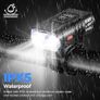 Rechargeable Bike Lights Set Front and Back, LED Ultra Bright 6 Light Modes Bicycle Lights, Super Long Standby Bicycle Lights & IP65 Waterproof Bike Light Set, Road Mountain Bike Lights Image 2