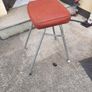 vintage foldable stool Image 3