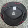 Wool Beret | Black with Red Floral Rhinestones Image 4