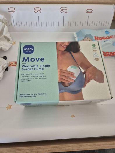 Mam move wearable breast