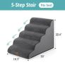 Large 5-Step Dog Stairs Image 7