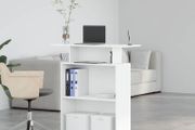 White Reception Desk