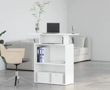 White Reception Desk