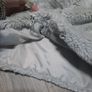 New look grey soft fur jacket Image 3