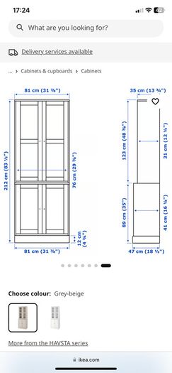 IKEA Havsta storage cabinet