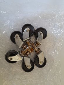 Black Swivel Castor Wheels