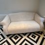 Cream 2 seater sofa Image 3