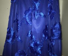 Beautiful royal blue midi skirt NEW