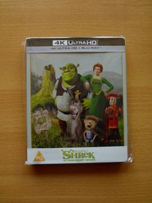 Shrek (20th Anniversary Edition) 4K & Blu Ray Steelbook (Rare)
