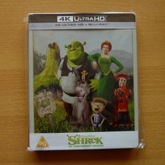 Shrek (20th Anniversary Edition) 4K & Blu Ray Steelbook (Rare)