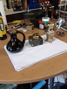 Vintage table lighters