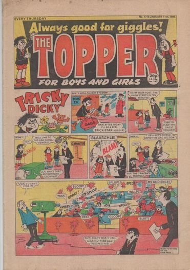 Topper #1719 (11th Jan 1986) Dc Thomson Uk Comic