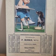 antique showcard, Co.Kerry