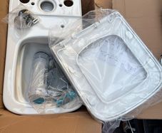 toilet without cistern