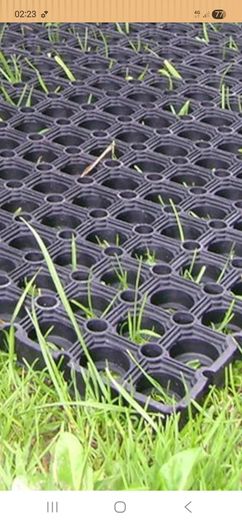 grass ground protector mat