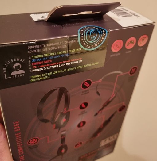 Stealth BlackWidow Chat Headset