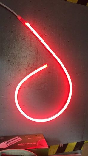 Red Flexi Neon LED Light 1 Meter