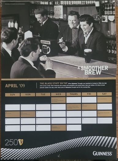 Guinness Calanders