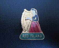 Badge Red Island Holiday Camp Skerries, Co.dublin