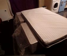 Small double divan bed 120 cm
