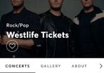 westlife tickets