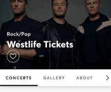 westlife tickets