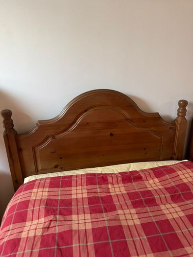 Solid pine bed frames x 2