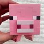 Minecraft Pig Money Bank approx. 19cm lenth Used Please see photos Image 6
