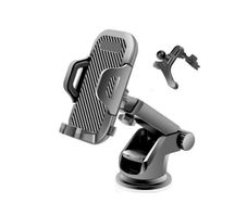 Car Phone Holder 360 degree Long Neck Windshield Mount Stand For GPS Phone mobil