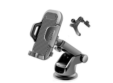 Car Phone Holder 360 degree Long Neck Windshield Mount Stand For GPS Phone mobil