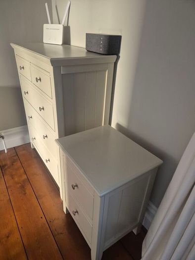 Kate locker and chest of drawers taupe