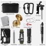 13 In 1 Survival Kit Outdoor Emergency Gear Kit For Camping , Hiking, Adventures - NO KNIFE Image 2