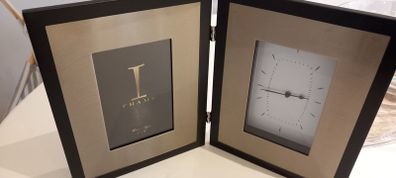 Twin Clock and Photo Frame