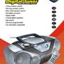 From 2001 Philips AZ 1575 - CD / Radio Cassette Recorder / Manual / Remote control. Working good. Image 4