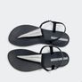 Ipanema Class Black Toe Post Sandal with Silver T-bar Strap EU38 UK5 Image 2
