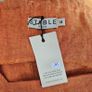 BNWT Stable of Ireland pure Irish linen burnt orange tunic top blouse M 10 12 summer holiday designer Image 7