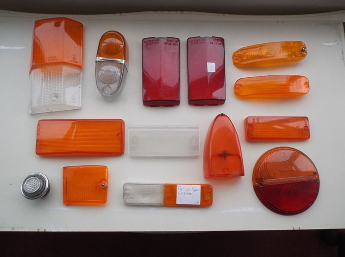 Selection Of Older Classic Car Lens.