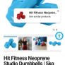 3kg and 5kg dumbells Image 3